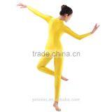 (UA002) Long Sleeve Dance Unitard, Golden Dance Unitard for Sale thumbnail-5