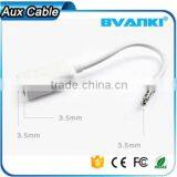 2016 Best Selling Products 3 Ring Male To 2 3.5mm Female TRRS AUX Audio Adapter Cable for Mobile Phone Express Supplier's Choice thumbnail-2