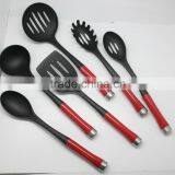 6PCS S/S+PP HANDLE NYLON KITCHEN TOOL SET, RED & HEAVY & BRIGHT TOOLS thumbnail-3