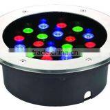 2016 New Affordable Uniformly Illuminated Colorful LED Underground Lights Stainless Steel Waterproof,Color Fountain Light thumbnail-1