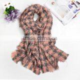 New Arrvial Wool Houndstooth Winter Women Shawls thumbnail-2