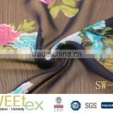 Spring wholesale women shirt silky 100%Polyester 75D*75D yoryu print fabric                        
                                                                                Supplier's Choice