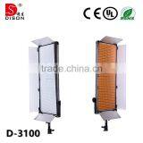 Dison New Product 2016 Wedding Video Shooting Equipment D3100, Led Video Camera Light Bi-color