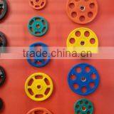 colourful rubber weight plate for olympic exercise TZ-3008