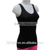 Womens Singlet,ribbed Racer Back Tank Top thumbnail-2