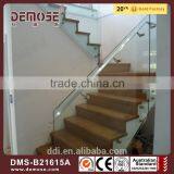 Modern Glass Stairs Railing U-shape Handrail Indoor Stair Railing Kits