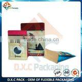 Factory New Food Paper Bag With Window and Zipper in Flat Bottom Shape thumbnail-2