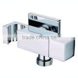 Brass Toilet Valve With Holder, Chrome Finsih and Wall Mounted thumbnail-1