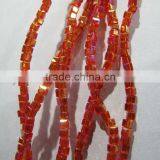 3mm Sales of color crystal cube beads CB076