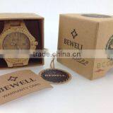 Natural Handsmade Men's Wooden Watch Bamboo Bracelet thumbnail-6