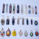 Fashion Style Clothing Bag Accessories Colorful Pvc Zipper Puller thumbnail-1