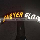 MeyerGlobal Reflective Logo 700C Full Carbon Fiber Tri Spoke Rim Rear Fixed Gear Wheels thumbnail-3