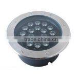 2012!!!! AC100-240V 18w RGB Underground Lamp