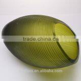 Promotion Decor Glass Oval Vase Green Cheap thumbnail-5