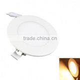 LED Panel Light 6W 30Pcs SMD3528 Warm White Round Shape Led Panel Lighting thumbnail-1