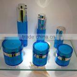 Round airless jars and rotary airless bottles in acrylic material