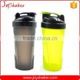 20Oz.Capacity Original JoyShaker Protein Shaker Bottle BPA-free with Lock Lid,Gray/Yellow