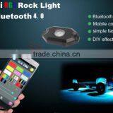 Newest Best 9w Led Rock Light RGB Truck Light 6000k Offroad Led Road Light for UTV thumbnail-5
