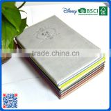 Promotional paper craft fancy notebook with oem logo back to school