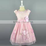 Fashion Design Small Girls Dress Factory Price Polyester Cotton Fabric Kid Dress thumbnail-1