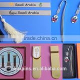 New custom gold/silver logo metal paper clip manufacturer