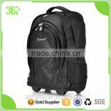 Wholesale Online Backpack Trolley Wheeled 600D Polyester Trolley Bag With Many Pockets thumbnail-3