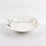 Bulk ceramic plates , soup plate porcelain , porcelain of linyi