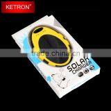 Solar Mobile Charger, 5000 Mah Portable Dual Usb Waterproof Power Bank thumbnail-6