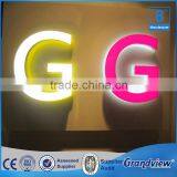 Wall Mounted High Brightness 3d Led Acrylic Letter Signs Holder thumbnail-2