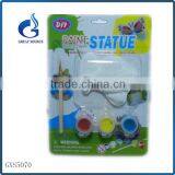 Wholesale Nontoxic Paint Your Own Ceramic Plane Statue Paint DIY Sets