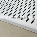 Soundabsorption 2x2 Leaf-shaped Perforated Aluminum 600x600 Strip False Ceiling For Building Construction Materials thumbnail-2