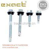 Colored Hex Painted Head Self Drilling Screws With Rubber Washer Roofing Screw With Washer Rubber thumbnail-4
