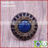 Wholesale Fashion Usa Embossed Jean Clothing Large Metal Buttons thumbnail-4
