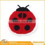 Cartoon Design Embroidery Patch Custom Embroidery Gold Fish Towel Patch Chenille Patch Sewing on Towel thumbnail-4