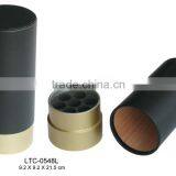 Custom Leather Cigar Tube Wholesale Smoking Gift Set Travel Cigar Tube thumbnail-1