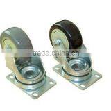 Light Duty Caster With Top Plate With Brake thumbnail-1