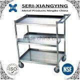 NSF Approval Stainless Steel Utility Cart