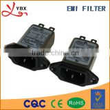 IEC 320 ac socket EMI EMC filter
