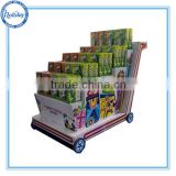 Attractive Cardboard Carton Paper Display Stand for Potato Chip