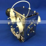 PD1141A quad-head alcohol pump made with mechanical relief system