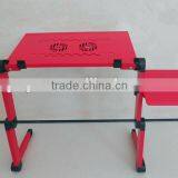 GX-07 Adjustable Aluminum Stackable Portable Laptop Table/desk With USB Fan thumbnail-5