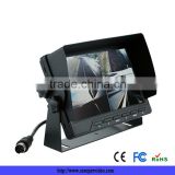 7 inch display LCD 4 CH Car Quad Monitor with Sun Visor CS-S751TMQ