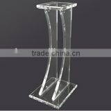 Floor-standing Clear Modern Design Acrylic Podium for Church
