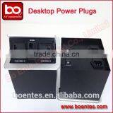 Aluminum Brushed Hydraulic Tabletop Deluxe Information Interface Pop Up Socket for Office Power Solutions thumbnail-2