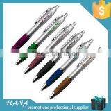 Contemporary OEM short plastic ballpoint pen