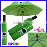 Fashional promotion Wine Bottle shape Umbrella