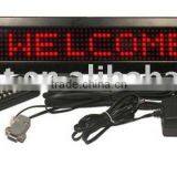 7*80 Pixels Single Line LED Moving Sign LED Message Sign LED Moving Message Sign