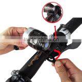 3 Modes Waterproof 10W 1200Lm XM-L2 T6 LED Headlight Headlamp Flashlight Head Torch Light Lamp Bicycle Bike Light Torch Set thumbnail-3