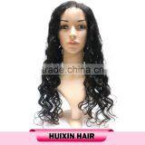 Wholesale Weave and Wigs Silk Straight Human Hair Full Lace Wig 150% Density Indian thumbnail-2