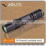 T6 800lumens Led Strong Light Flashlight Torch Light Rechargeable Battery